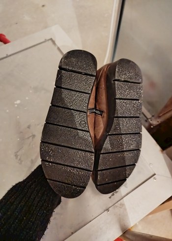 38 Beden kahverengi Renk Kahverengi Vintage Bağcıklı Bot