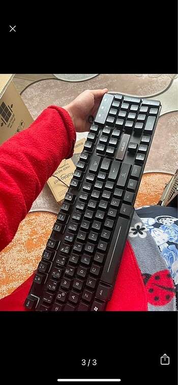  Beden Sorunsuz klavye