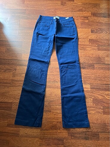 Koton boot cut düşük bel mavi kot pantolon