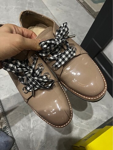 37 Beden camel Renk Zara ayakkabı
