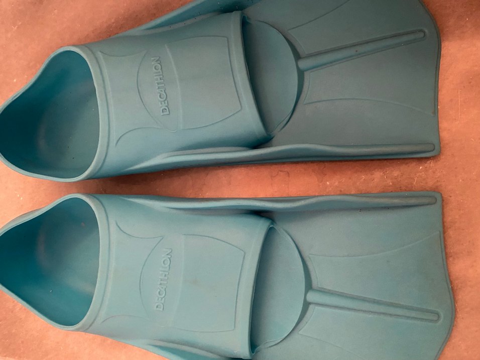 Decathlon Erkek Mavi Kauçuk Su Ayakkabısı - Görsel 2