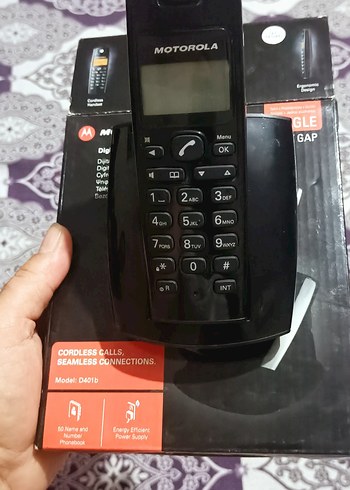 Motorola Kablosuz Telefon Siyah
