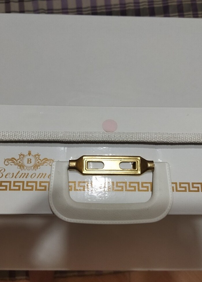 Çeyizlik kadife  seccade takımı ,gelin ,damat bohçası - Görsel 5