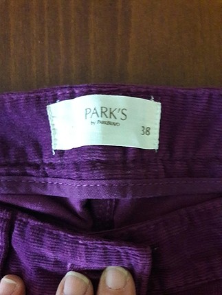 Kadife pantalon