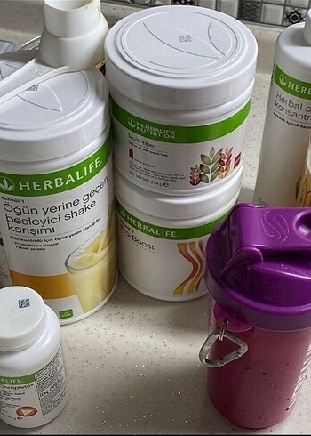 Herbalife Besleyici Shake Karışımı Beyaz