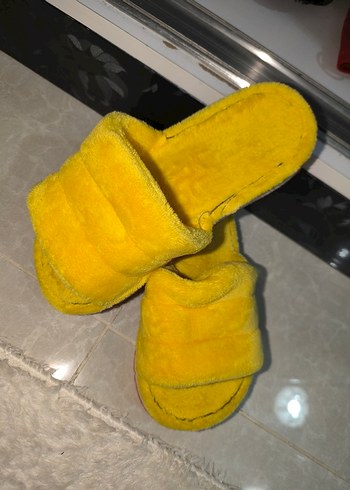 Yüksek Taban Peluş Ev Terligi - Görsel 2