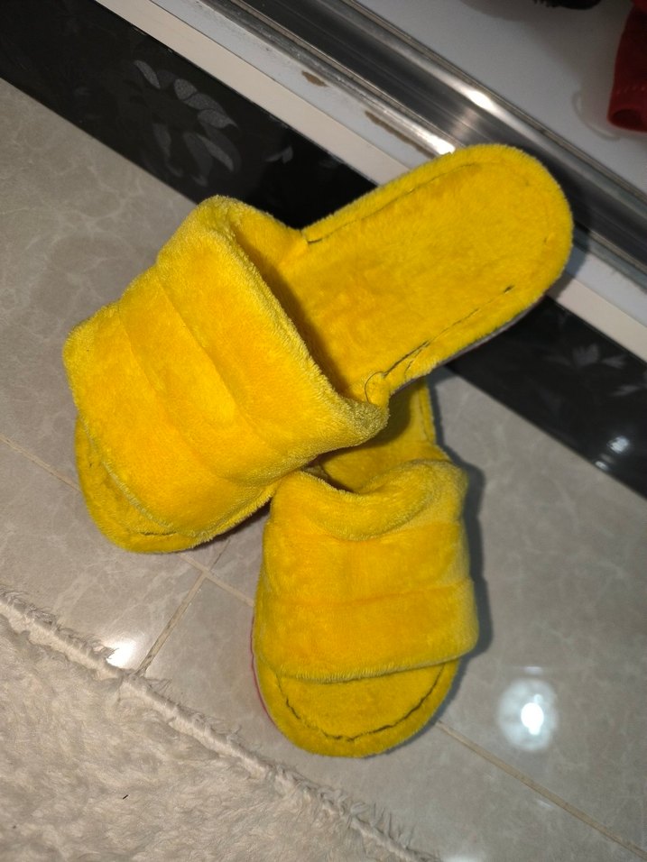 Yüksek Taban Peluş Ev Terligi - Görsel 2