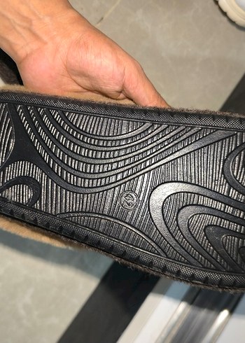 Kahverengi Kürklü Erkek Ev Terliği - Görsel 5