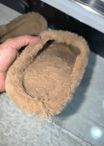 Kahverengi Kürklü Erkek Ev Terliği - Görsel 4