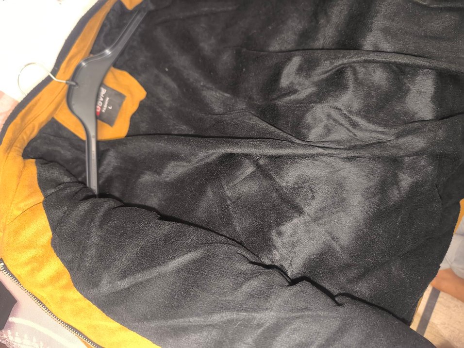 Erkek Kahverengi Süet Fermuarlı Mont - Görsel 5