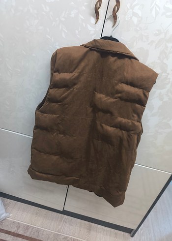 Erkek Kahverengi Düğmeli Ve Fermuarlı Yelek - Görsel 4