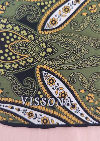 twill ipek eşarp vissona