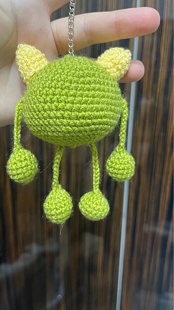  Mike amigurumi anahtarlık