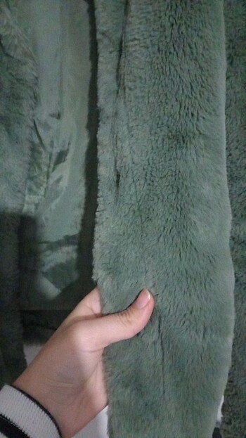 peluş mont - Görsel 3