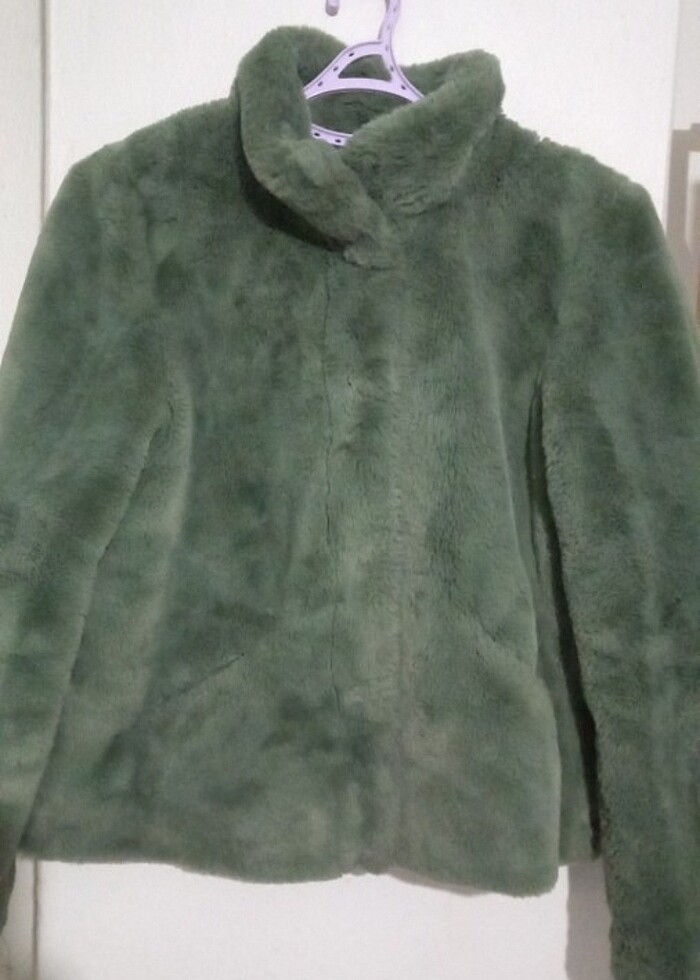 peluş mont - Görsel 2