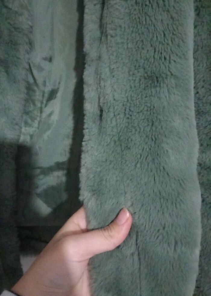 peluş mont - Görsel 3