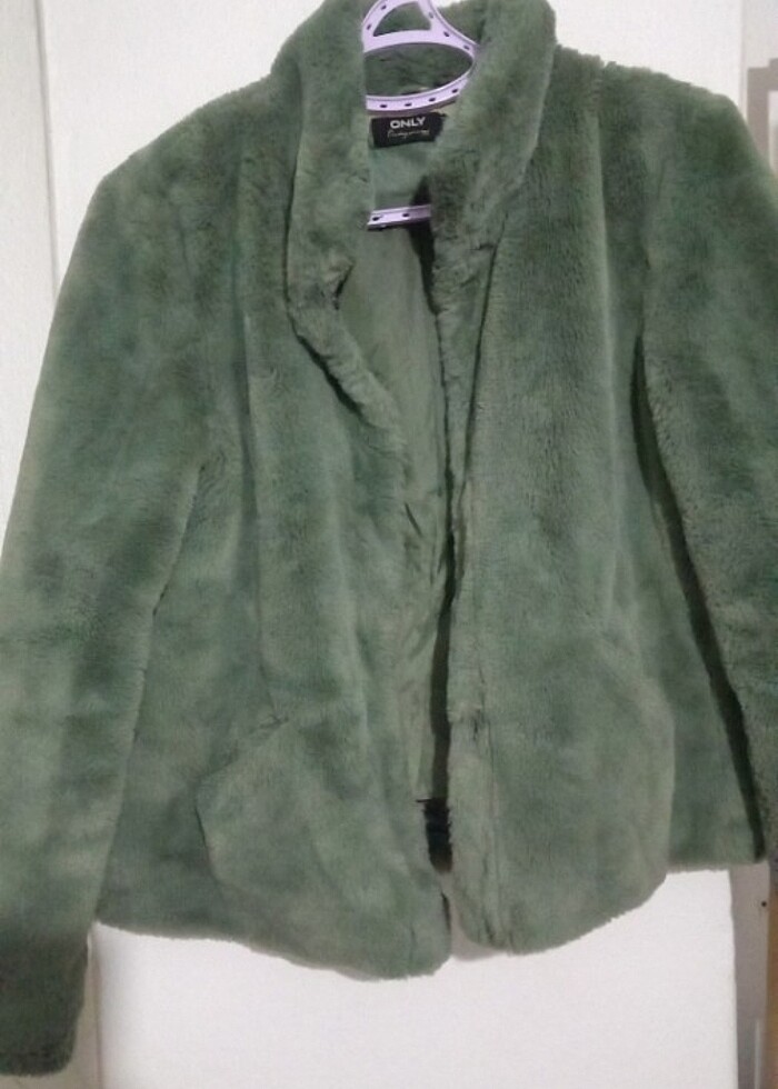 peluş mont - Görsel 4