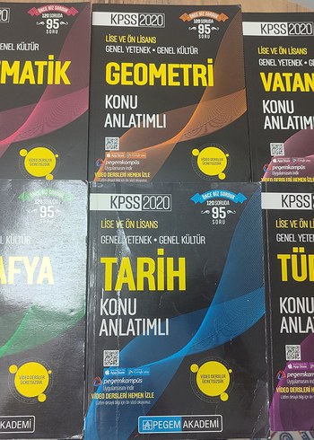 KPSS 2020 Konu Anlatımlı Kitap Seti