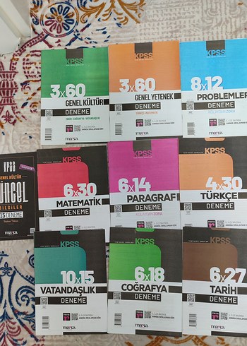 KPSS Deneme Seti - Genel Kültür ve Yetenek