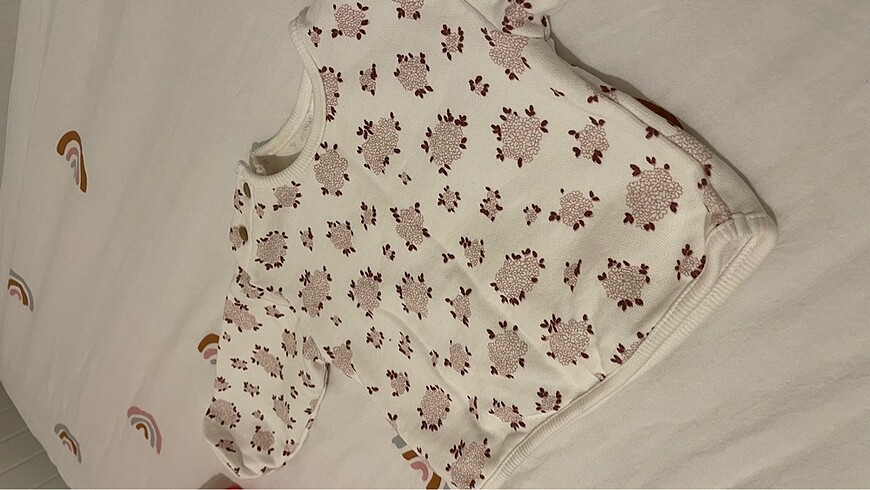 Mango Kids Kız Bebek Pamuklu Bluz