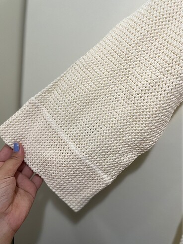 H&M örme pareo - Görsel 5