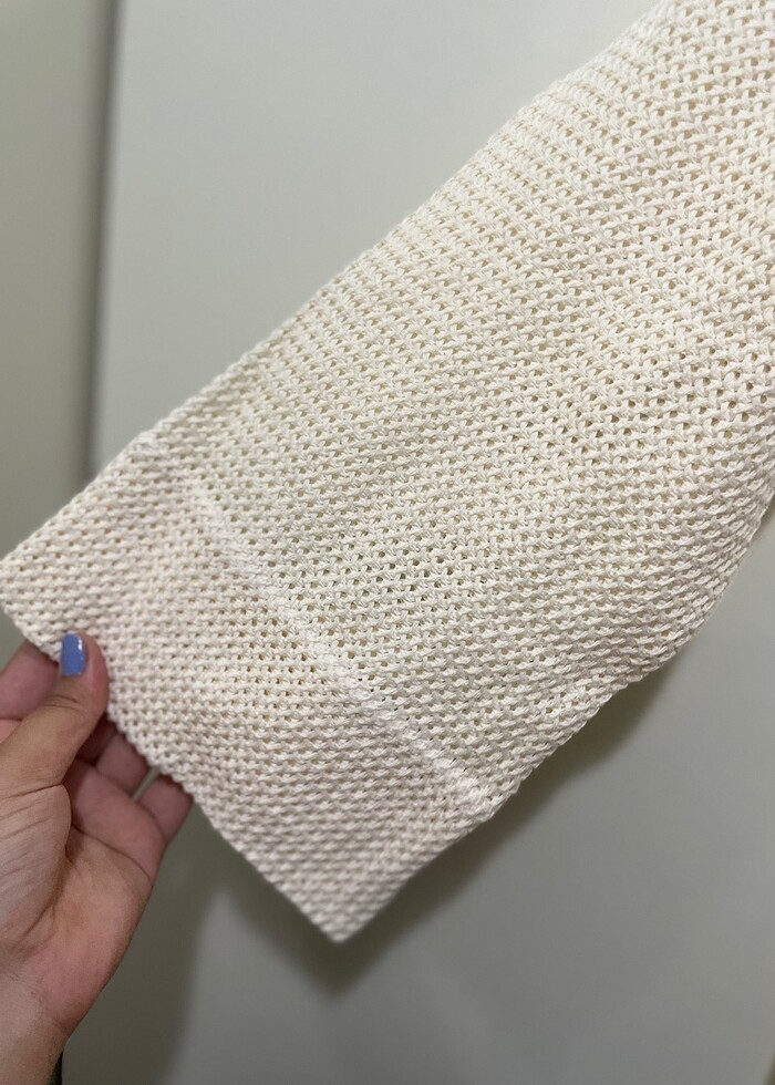 H&M örme pareo - Görsel 5