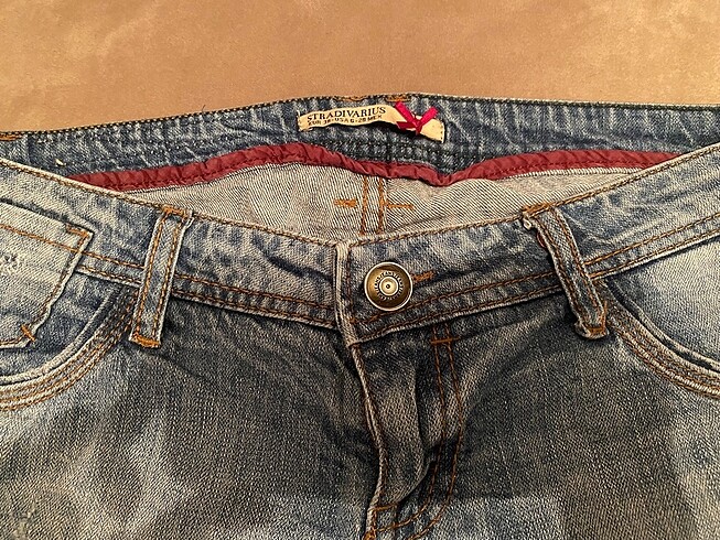 Stradivarius Stradivarius Jean Şort