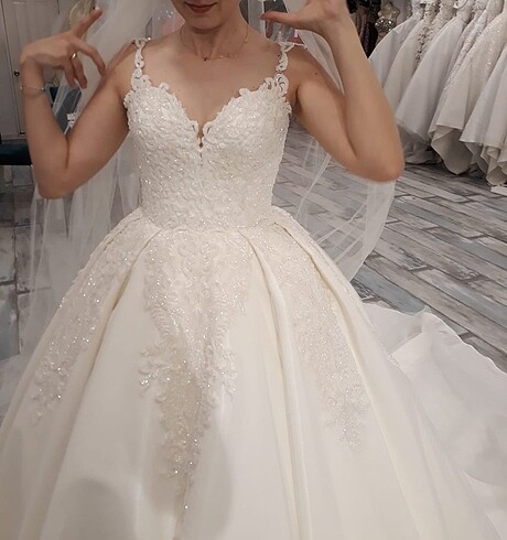 Özel Dikim Prenses Gelinlik Pazarlık Vardır - Görsel 5