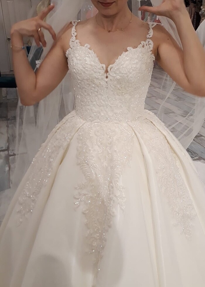 Özel Dikim Prenses Gelinlik Pazarlık Vardır - Görsel 5