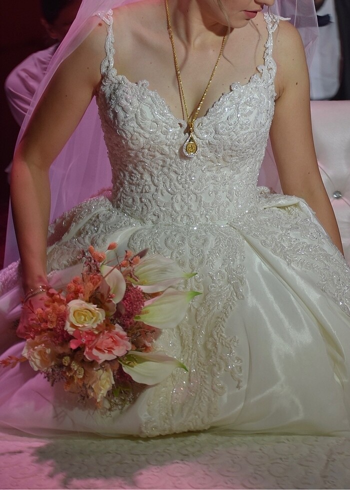 Özel Dikim Prenses Gelinlik Pazarlık Vardır - Görsel 4