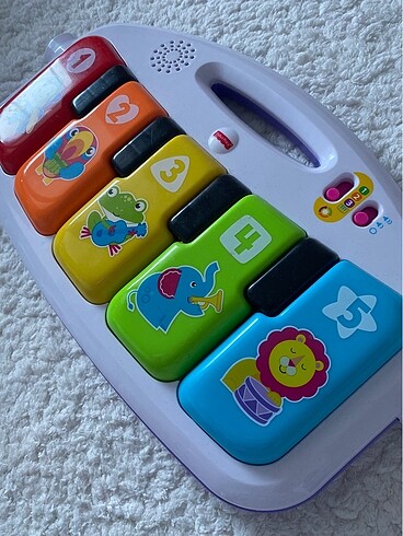  Beden Fisher Price Piyanolu Jimnastik Merkezi Pembe