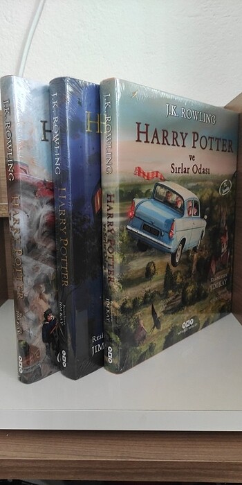 Harry Potter Ciltli Resimli Özel Baskı Seti