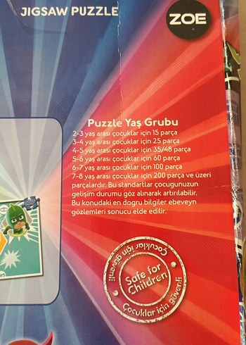 PJ Masks 2'si 1 Arada Çocuk Puzzle - Görsel 4