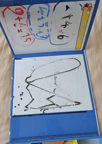 Manyetik Tablet Tangram & Yazı Tahtası Eğitici Oyuncak - Görsel 4