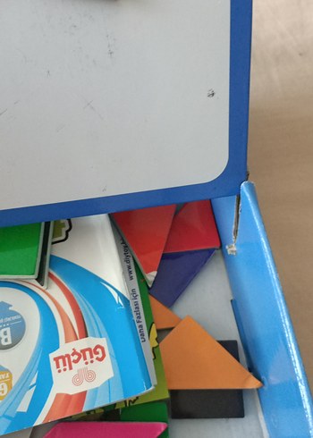 Manyetik Tablet Tangram & Yazı Tahtası Eğitici Oyuncak - Görsel 6