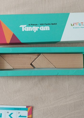 4 parçalı tangram seti - Görsel 2