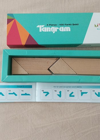 4 parçalı tangram seti - Görsel 3