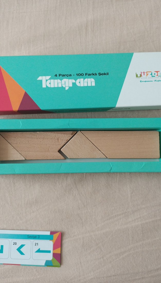 4 parçalı tangram seti - Görsel 2
