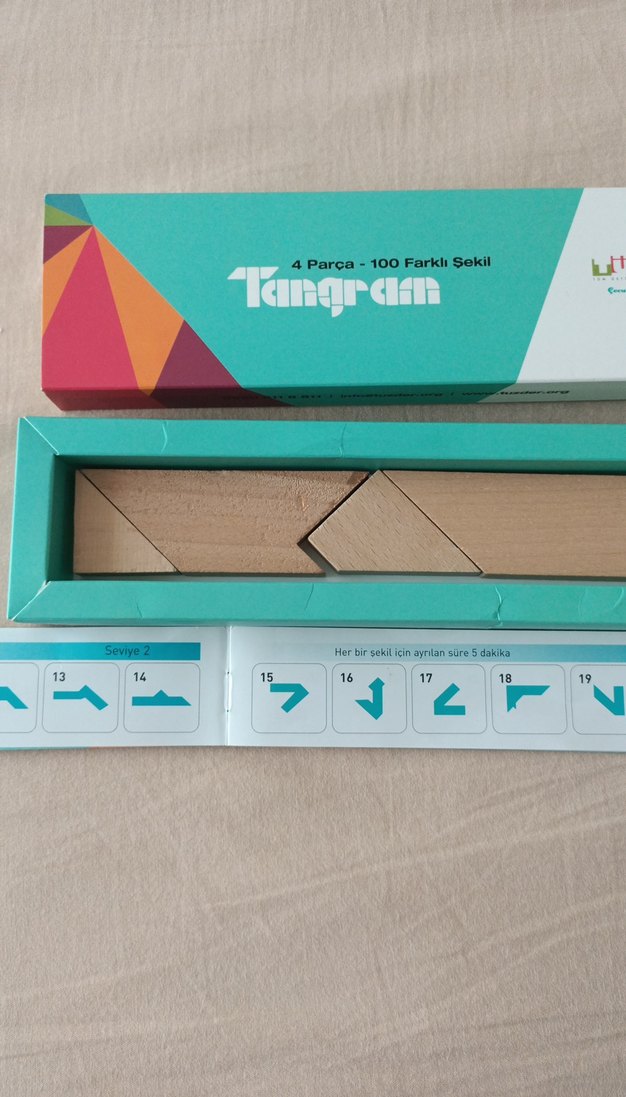 4 parçalı tangram seti - Görsel 3