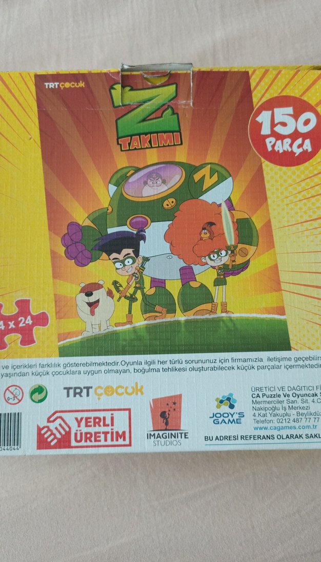 Z Takımı 150 Parça Çocuk Puzzle - Görsel 4