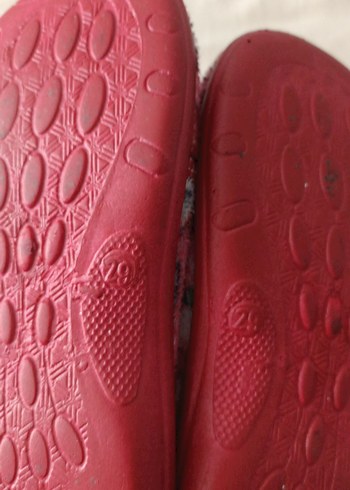 Kız Çocuk Pembe Nakışlı Sıcak Ev Terliği - Görsel 3