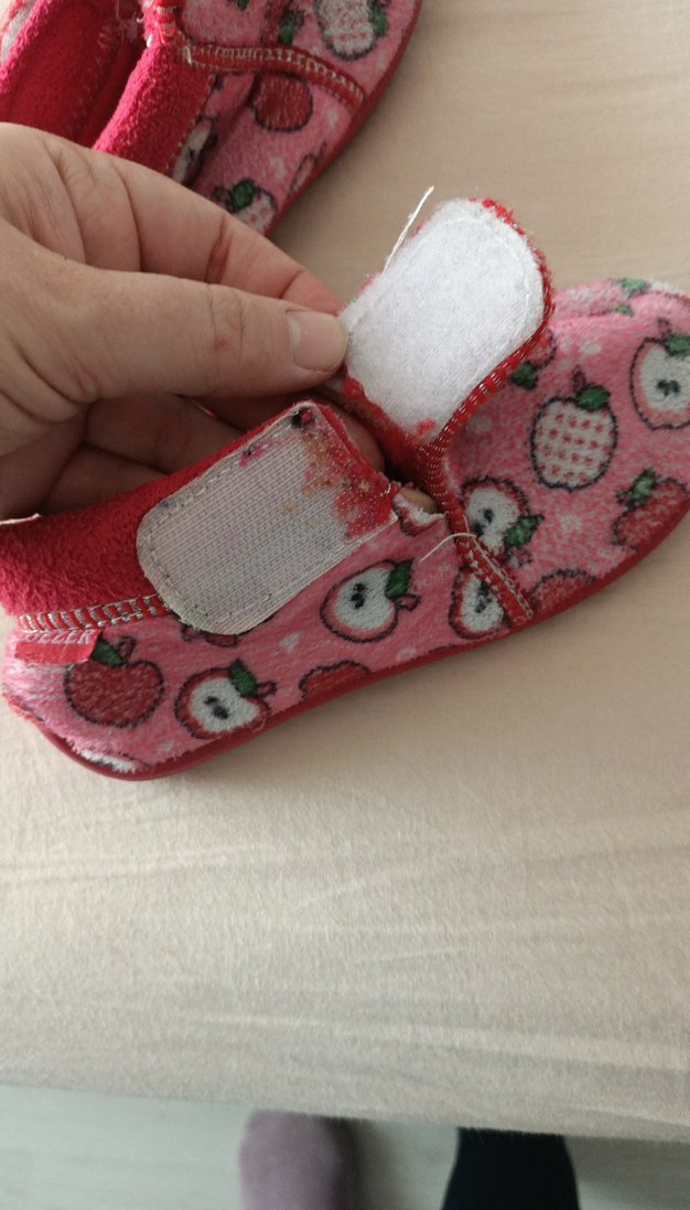 Kız Çocuk Pembe Nakışlı Sıcak Ev Terliği - Görsel 4