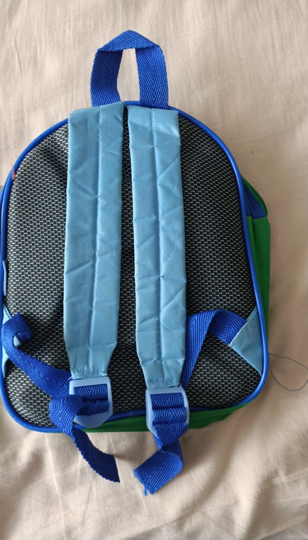 Çocuk Renkli SüngerBob anaokul  Çantası - Görsel 5