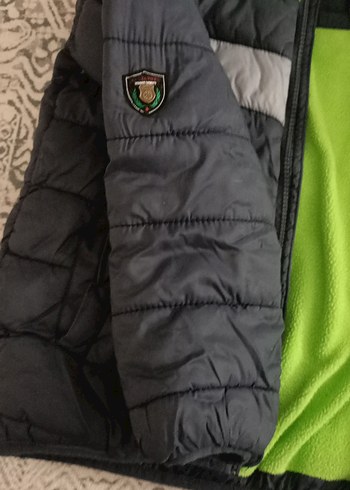 Kapüşonlu, Fermuarlı Erkek Çocuk Mont - Görsel 4