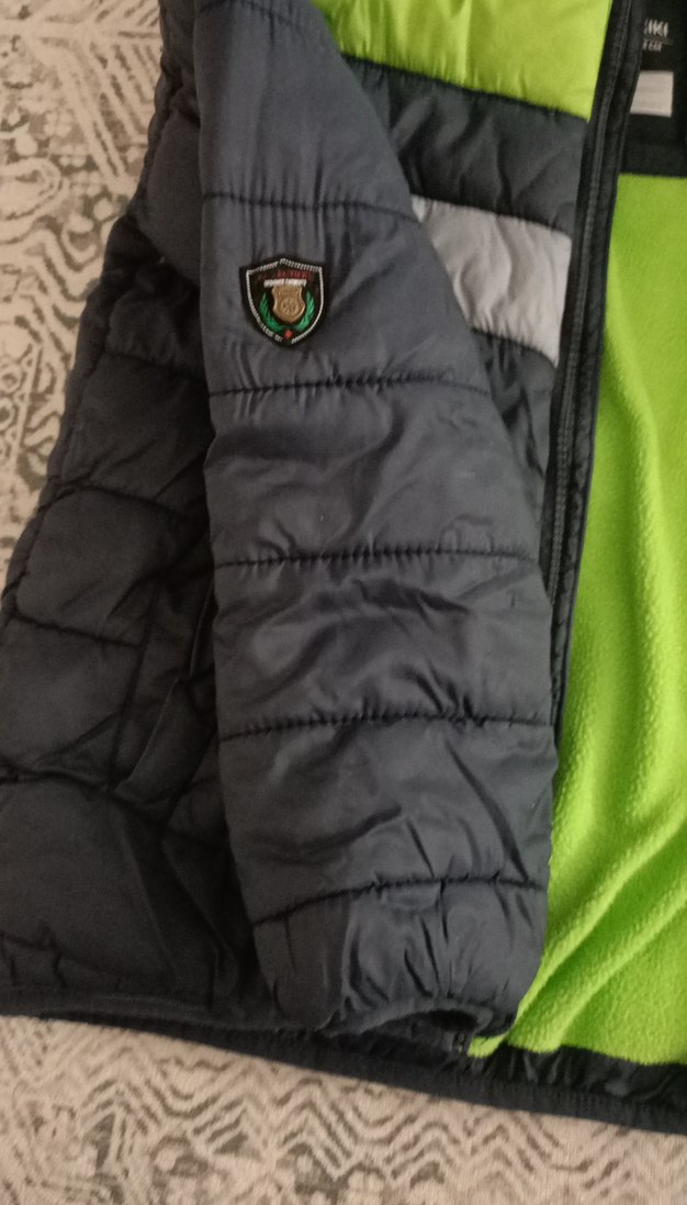 Kapüşonlu, Fermuarlı Erkek Çocuk Mont - Görsel 4