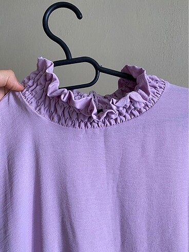 LİLA FIRFIRLI TUNİK - Görsel 5