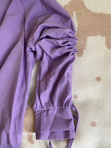 MOR KOLLARI BÜZGÜLÜ GÖMLEK - Görsel 5