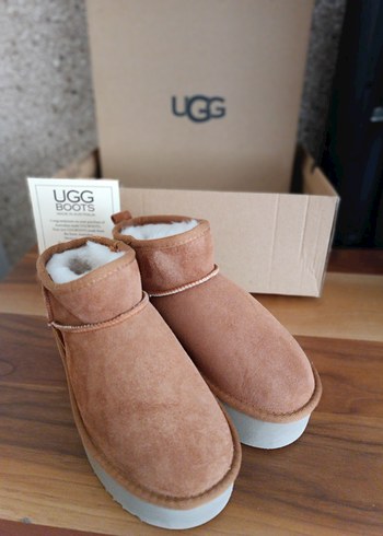 Bej Süet Kürklü Kadın Terlik - Görsel 12