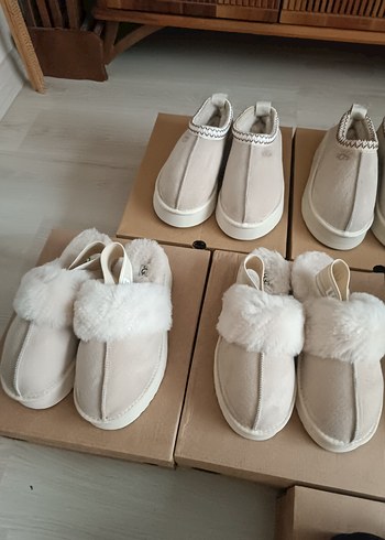 Hakiki Deri Kadın Bot Ayakkabı Terlik - Görsel 13