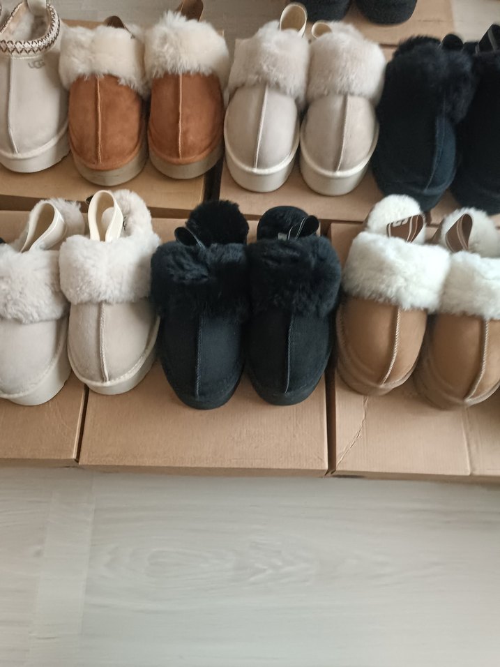 Hakiki Deri Kadın Bot Ayakkabı Terlik - Görsel 3